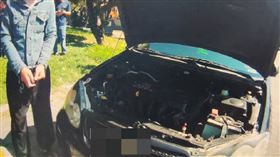 ▲魏男拒絕配合警方攔查，竟企圖開車衝撞員警。（圖／桃園電子報）