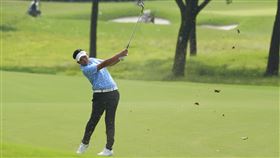 ▲杭州亞運高爾夫，洪健堯第4回合後9洞抓4博蒂拿下個人賽銅牌。（圖／中華奧會提供）