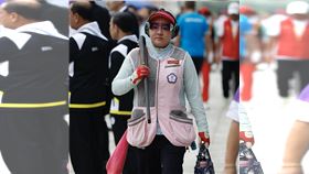 ▲杭州亞運射擊，林怡君女子不定向飛靶射出12名。（圖／中華奧會提供）