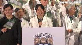 ▲賴清德出席中部醫師賴清德後援會成立大會