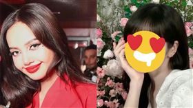 Lisa。（圖／翻攝自微博）