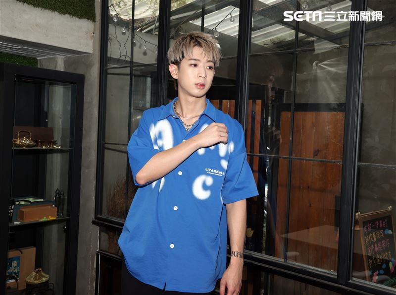 林亭翰三立新聞網專訪。（圖/記者邱榮吉攝影）