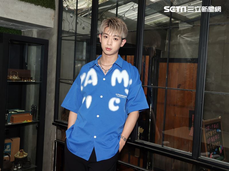 林亭翰三立新聞網專訪。（圖/記者邱榮吉攝影）