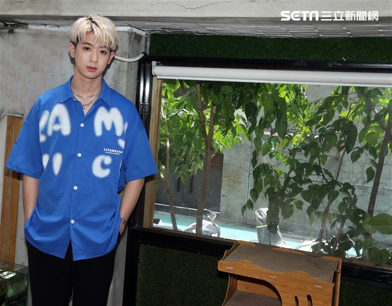 林亭翰三立新聞網專訪。（圖/記者邱榮吉攝影）