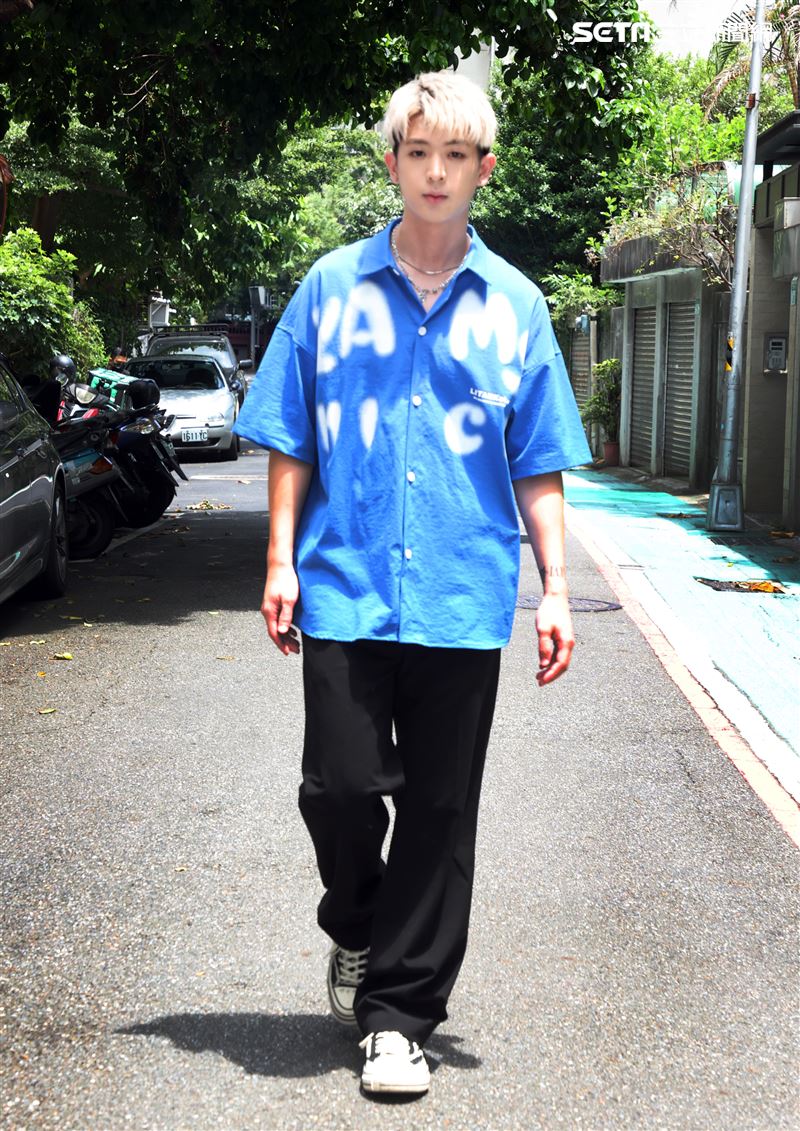 林亭翰三立新聞網專訪。（圖/記者邱榮吉攝影）