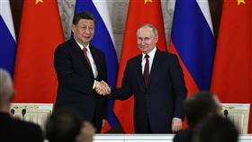 ▲習近平（左）與普丁（右）10月可望在北京會面，令外界關注。（圖／美聯社／達志影像）