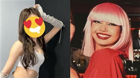 Lisa。（圖／翻攝自微博）