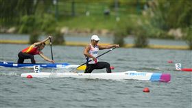 ▲杭州亞運輕艇，賴冠傑逆轉摘金。（圖／中華奧會提供）
