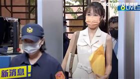 ▲高虹安涉詐助理費案，台北地芳法院傳喚「公衛文」王郁文出庭，她是唯一不認罪的助理。（圖／翻攝畫面）