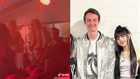 Lisa、Frédéric Arnault。（圖／翻攝自X、IG）