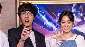 洪仕晟（左起）、盧廣仲、江齊、林家岑。（圖／后花園娛樂提供）