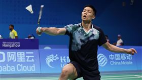 ▲杭州亞運，台灣羽球一哥周天成。（圖／中華奧會提供）