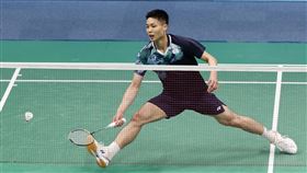 ▲杭州亞運，台灣羽球一哥周天成。（圖／中華奧會提供）