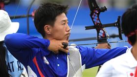 ▲杭州亞運，台灣射箭女將雷千瑩。（圖／中華奧會提供）