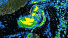 ▲小犬颱風暴風圈預估會涵蓋新竹以南、宜蘭以南地區。（圖／翻攝自天氣職人吳聖宇臉書）

