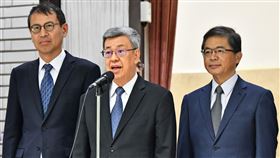 行政院長陳建仁今（3）日上午赴立法院報告年度總預算案預算編製過程並備詢。（圖／記者盧素梅攝影)