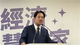 賴清德、鄭麗君、朱敬一出席「2024國家希望工程」國政願景發表會。（圖／記者高逸帆攝影）