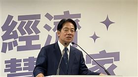 賴清德、鄭麗君、朱敬一出席「2024國家希望工程」國政願景發表會。（圖／記者高逸帆攝影）