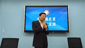 曾銘宗為國民黨黨工涉及「Linbay好油」恐嚇案道歉。(圖/翻攝畫面)