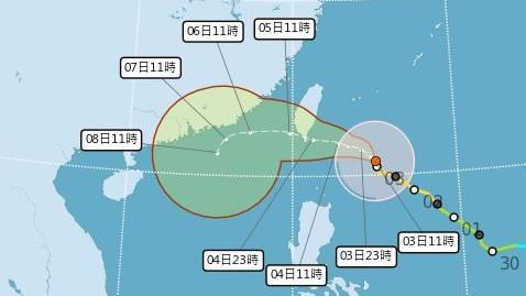 最新風雨預測！明3地區風力達停班課標準