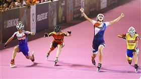 滑輪滑冰,女子組,奪金,世界競速溜冰錦標賽（圖／I Got Shot Sport Images艾格斯運動攝影授權，由王冠文攝影）