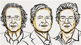 諾貝爾物理學獎得主。（圖／翻攝自X）