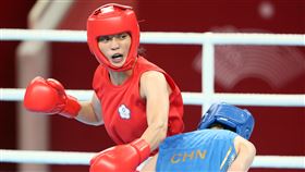 台灣拳擊好手吳詩儀。（圖／中華奧會提供）
