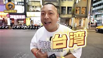 陸網紅北市街頭發T恤：以為在排阜杭豆漿