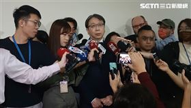 國家安全局局長蔡明彥率相關情報機關首長提出「國家情報工作暨國家安全局業務報告」，並備質詢。(圖/記者盧素梅攝影)