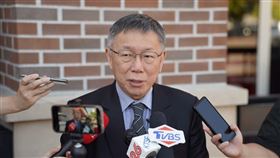 柯文哲訪美與Fremont 台裔市長Lily Mei（高敘加）共進午餐。(圖/民眾黨提供)