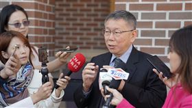 柯文哲訪美與Fremont 台裔市長Lily Mei（高敘加）共進午餐。(圖/民眾黨提供)