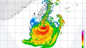 小犬颱風（圖／翻攝自中央氣象署）