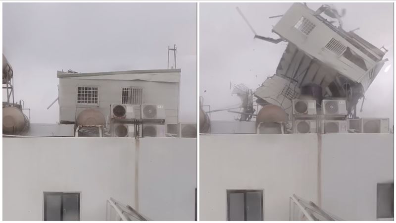 墾丁鐵皮屋「升空消失」　她驚：阿彌陀佛