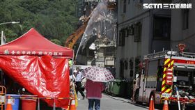 大直塌陷。（圖／記者邱榮吉攝影）