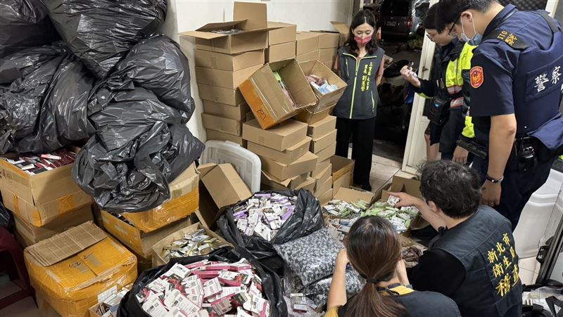 罰不怕？新北查獲電子煙工廠　恐罰5千萬
