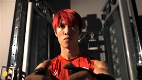格鬥選手李育昇 平時勤練健身