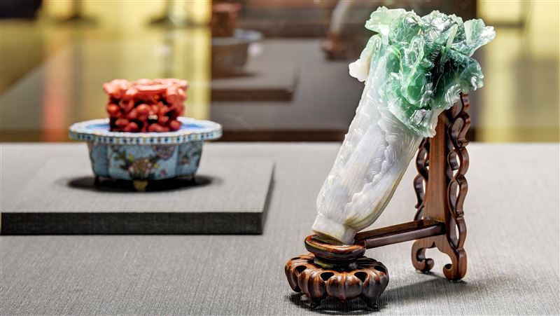 故宮國寶遊台南　翠玉白菜作客南美館