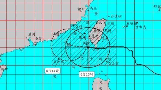 小犬變弱4地脫離暴風圈！明颱風假機率曝