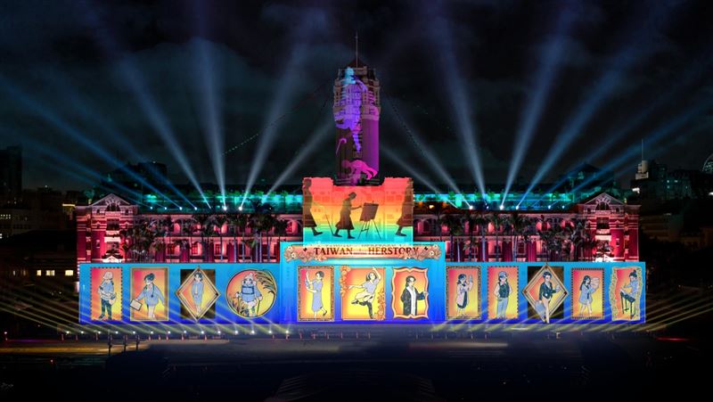 颱風影響　國慶光雕展演延期至7日登場