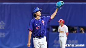 ▲杭州亞運棒球，台灣隊先發投手鄭浩均。（圖／記者劉彥池攝影）