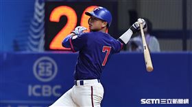 ▲杭州亞運棒球，台灣隊游擊手鄭宗哲。（圖／記者劉彥池攝影）