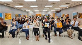 曹松清創作展即起長庚科大嘉義分部登場　傳遞馬祖「海島人」生命觀，圖/桃園電子報