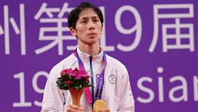 林郁婷奪下亞運金牌，成為台灣女子拳擊第一人。（圖／中華奧會提供）