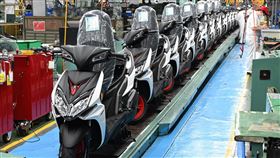 ▲機車工廠KYMCO光陽。（圖／鍾釗榛攝影）