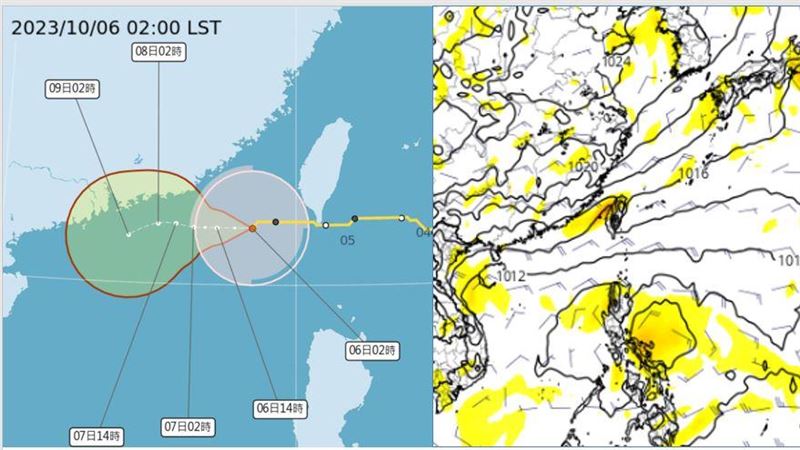國慶連假「雨神同行」　2熱帶擾動醞釀中