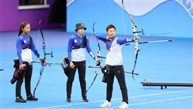 ▲杭州亞運，反曲弓女子團體止步8強，雷千瑩表示最後一次參加亞運。（圖／中華奧會提供）