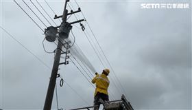 台電,嘉義,停電,礙子,扳手