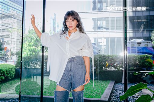 丁噹小記者大明星專訪。（圖／記者楊澍攝影）