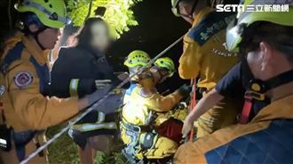 長髮女望高寮賞夜景摔邊坡昏迷　幸運獲救