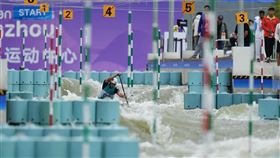 ▲杭州亞運輕艇激流迴旋，陳瑋涵、吳少璿都闖進決賽。（資料圖／中華奧會提供）